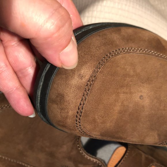 Easyspirits women Brown Nubuck Velcro, 7.5W - Picture 11 of 12